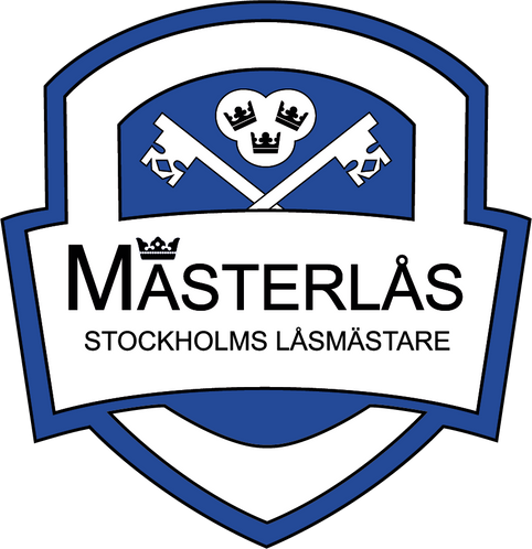 MästerLås logotyp. Vi kan allt inom låssmed, låsjour och inbrottsskydd i Stockholm.